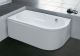 Акриловая ванна Royal Bath Azur левая 150x80см белый RB614201L