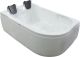 Акриловая ванна Royal Bath Norway левая 180x120см белый RB331100K-L