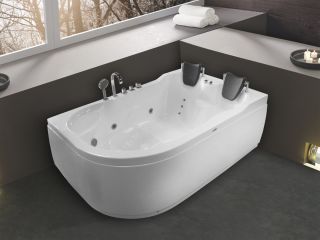 Акриловая ванна Royal Bath Norway правая 180x120см белый RB331100K-R