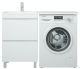 Раковина над стиральной машиной Stella Polar Мадлен 120 L белый SP-00000026