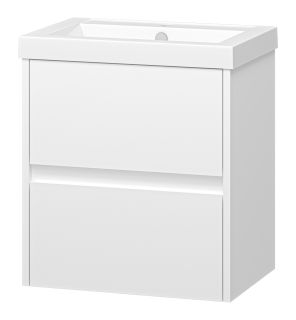 Подвесная тумба под раковину Misty Алиса 50см белый