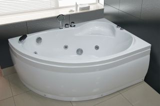 Акриловая ванна Royal Bath Alpine правая 150x100см белый RB819100R