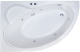 Гидромассажная ванна Royal Bath Alpine Standart 150x100см левая белый RB819100ST-L