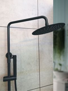 Душевая система AltroBagno Unione 030209 NeOp черный матовый