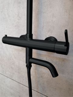 Душевая система AltroBagno Unione 030209 NeOp черный матовый