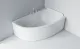 Ванна из искусственного камня Astra-Form Анастасия 01010024 правая 182x125 см белый глянец