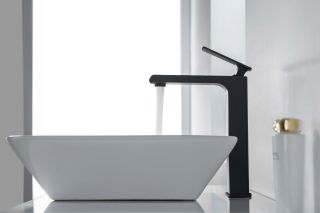 Смеситель для раковины Timo Anni 2711/03F чёрный