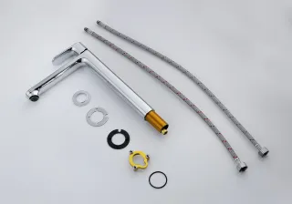 Смеситель для раковины Aquatek Альфа AQ1904CR хром