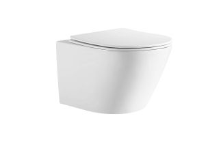 Унитаз Aquatek Либерти AQ1999T-00 подвесной цвет Белый с сиденьем Микролифт