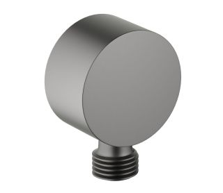 Шланговое подсоединение Aquatek AQ2457BGM шлифованный чёрный хром