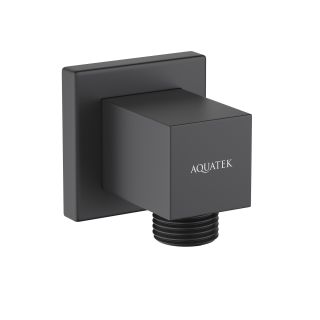 Шланговое подсоединение Aquatek AQ2458MB черный