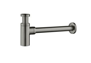 Сифон для раковины Aquatek AQ6012BGM оружейная сталь