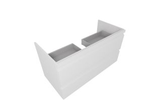 Тумба с раковиной Aquatek Вега AQ77100-MW 101 см белый матовый