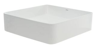 Раковина AQUAme AQM5008 40см белый глянцевый