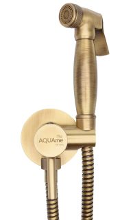 Гигиенический душ AQUAme Retro AQM 6010OB со смесителем бронза