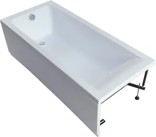Акриловая ванна Aquanet Bright 233143 180x80 см с каркасом