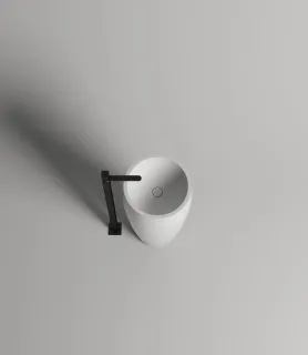 Напольная раковина Salini Armonia 03 S-Sense 130113GRH 47см RAL снаружи