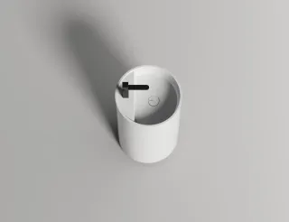 Напольная раковина Salini Armonia Top 01 S-Sense 130115G 45см белый глянцевый