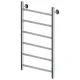 Полотенцесушитель водяной Aquanet Mauro 282317 80x50 см хром