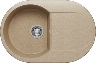 Мойка кухонная Polygran ATOL-760 песочный 679047