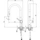 Смеситель для кухонной мойки Azario VINCENTE AZ-VPV569064AJ