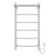 Полотенцесушитель электрический AZARIO VERONA AZ04848PW 400/800 5 секций, с полкой, тен справа, белый