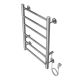Полотенцесушитель электрический AZARIO PARMA AZ10846 400/600 6 секций, тен справа, хром