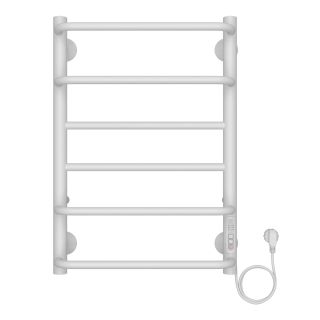 Полотенцесушитель электрический AZARIO MILAN AZ90846W 400/600 6 секций, тен справа, белый