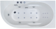 Гидромассажная ванна Royal Bath Azur De Luxe 140x80см правая белый RB614200DL-R