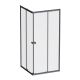 Душевой уголок AM.PM Sunny W87G-403-9090-BT профиль черный матовый 90x90 см