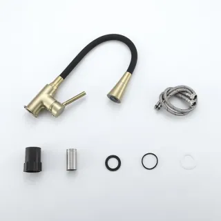 Смеситель для кухни Frap F4044-3 черный