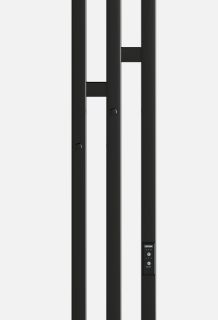 Полотенцесушитель электрический Indigo Sky PRO LSKPRE150-17BRRt 150x17 см чёрный муар