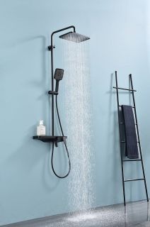 Душевая стойка Raglo R60.24.06 чёрный