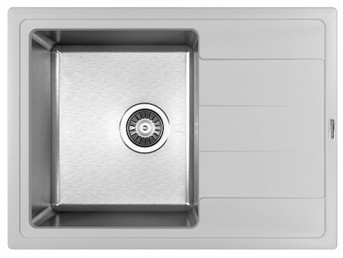 Кухонная мойка Florentina Комби 650 жасмин