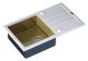 Мойка кухонная Zorg Inox Glass GL-7851-WHITE-BRONZE