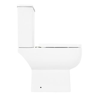 Чаша унитаза BelBagno Aurora BB8604CPR/SC безободковый белый (крышка в комплекте)