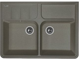 Кухонная мойка Florentina Вилладжио чёрный