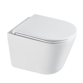 Подвесной унитаз Point Венера  PN41071 безободковый белый