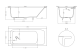Ванна из искусственного камня Salini Orlanda S-Sense 102011GRF 170x70см RAL полностью