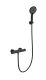 Смеситель для душа Wonzon & Woghand INN 3 WW-B2003-A-MB с термостатом чёрный матовый