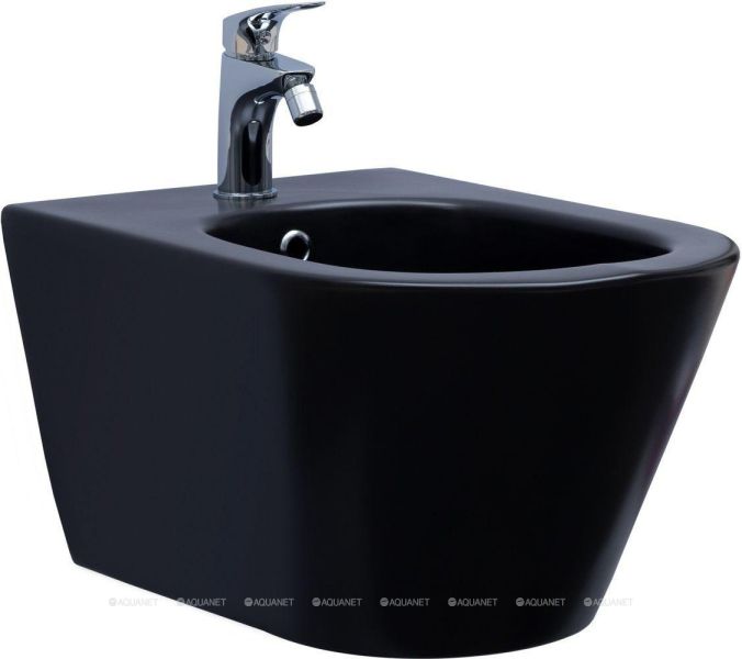 Биде подвесное Aquanet Lake LAKE-B2B 316464 чёрный матовый