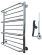 Электрический полотенцесушитель Тругор Блиц 80x50см хром Блиц/элТЭН8050
