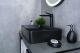 Раковина Gid Bm9396 53344 накладная черная матовая 60x34x11