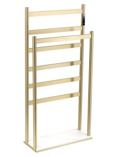 Напольный полотенцесушитель электрический Wonzon & Woghand Essen WW-A407-BG 47x95 см брашированное золото