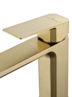 Смеситель для раковины Wonzon & Woghand Diamond WW-88139011-BG брашированное золото