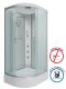 Душевая кабина Niagara NG-33194-14RG с гидромассажем 110x90см серебро/матовое