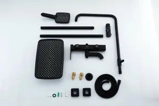 Душевая стойка Gappo G2418-26 чёрный