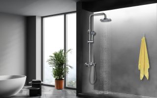 Душевая стойка Rossinka Q02-45 для ванны и душа