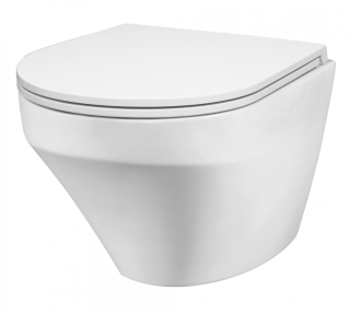 Крышка для унитаза Am.Pm Inspire C507853WH slim с микролифтом