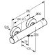 Термостат для душа Kludi Objekta Therm E хром 352000538